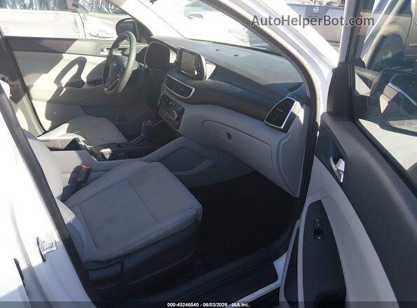 KM8J33AL9LU140739 2020 HYUNDAI TUCSON White წინა სალონის ხედი