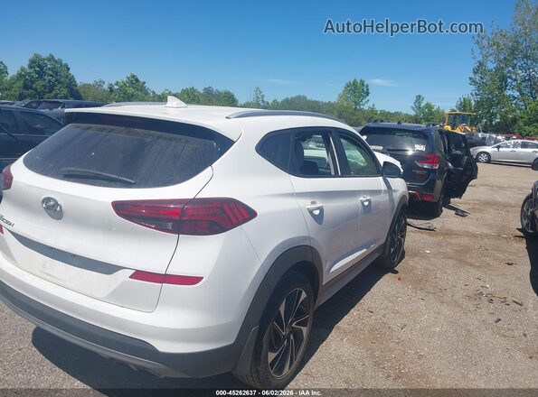 KM8J33AL9LU181632 2020 HYUNDAI TUCSON Белый Задняя правая четверть