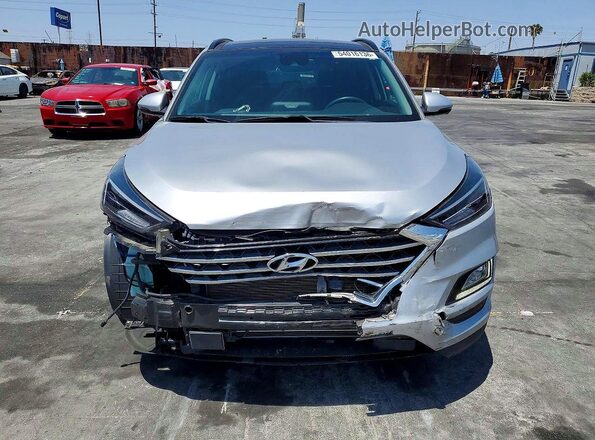 KM8J33AL9LU275350 2020 HYUNDAI TUCSON Silver წინა ხედი