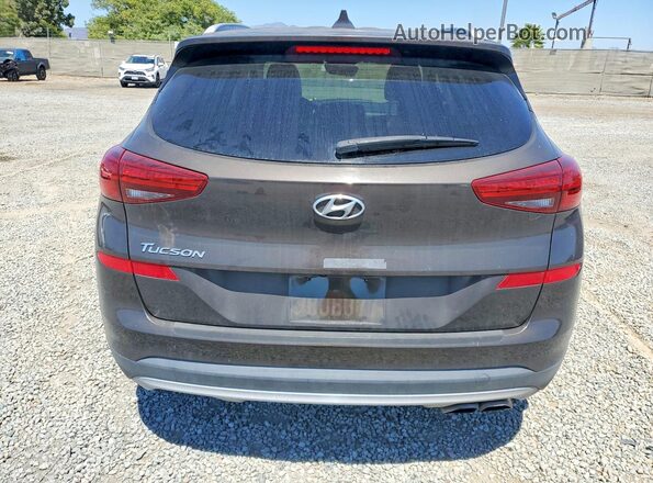 KM8J33ALXLU170249 2020 HYUNDAI TUCSON Gray უკანა ხედი