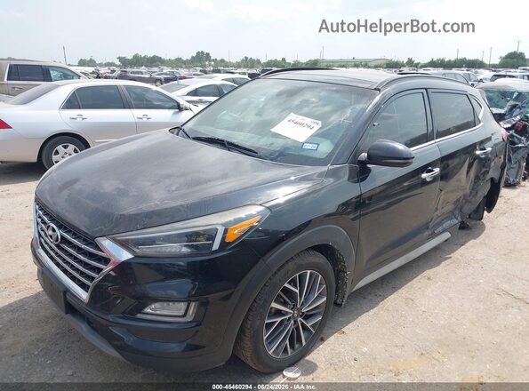 KM8J33ALXMU312228 2021 HYUNDAI TUCSON Black Vista tres cuartos delantera izquierda
