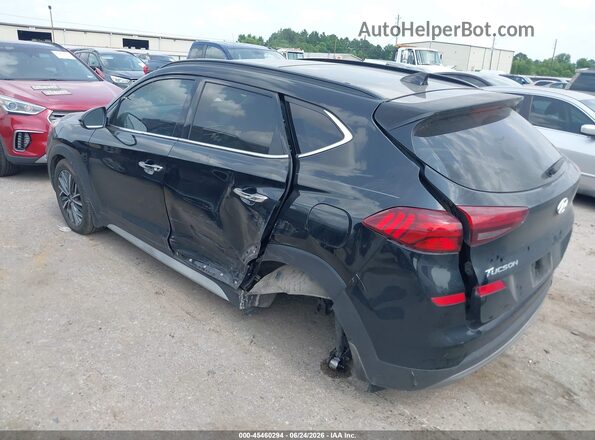 KM8J33ALXMU312228 2021 HYUNDAI TUCSON Black Trasero izquierdo