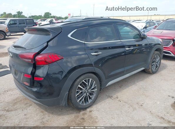 KM8J33ALXMU312228 2021 HYUNDAI TUCSON Black Trasero derecho