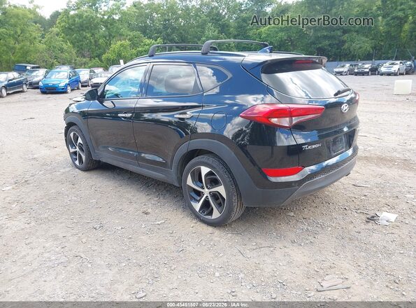 KM8J3CA23GU085167 2016 HYUNDAI TUCSON Black Tył lewy