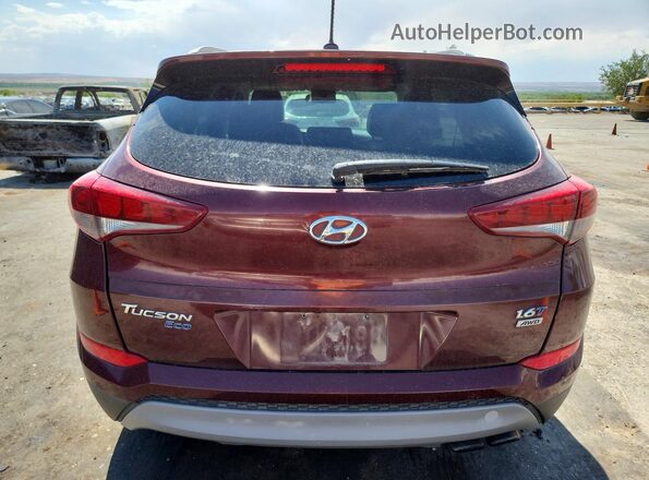 KM8J3CA26HU381835 2017 HYUNDAI TUCSON Burgundy 