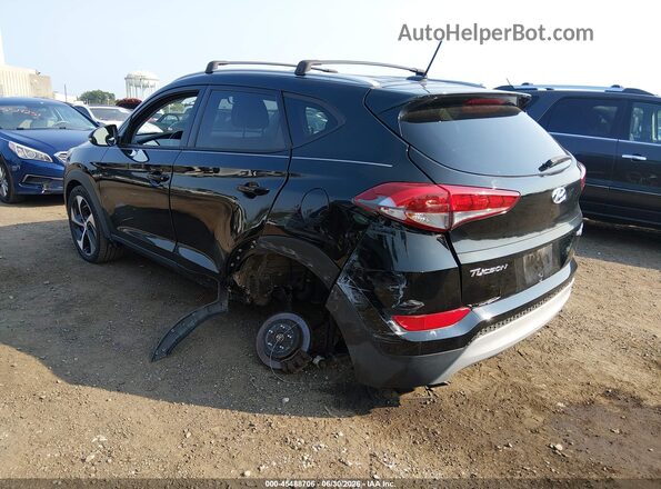 KM8J3CA27HU299550 2017 HYUNDAI TUCSON Black უკანა მარცხენა