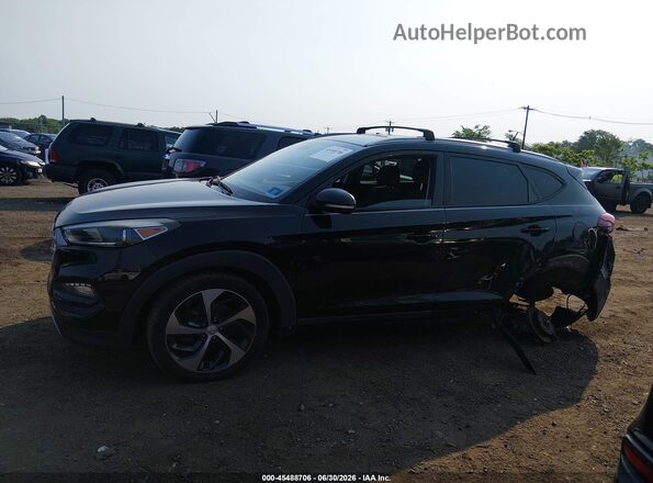 KM8J3CA27HU299550 2017 HYUNDAI TUCSON Black სალონის 360-გრადუსიანი ხედი
