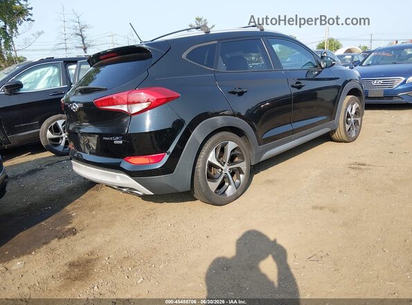 KM8J3CA27HU299550 2017 HYUNDAI TUCSON Black უკანა მარჯვენა