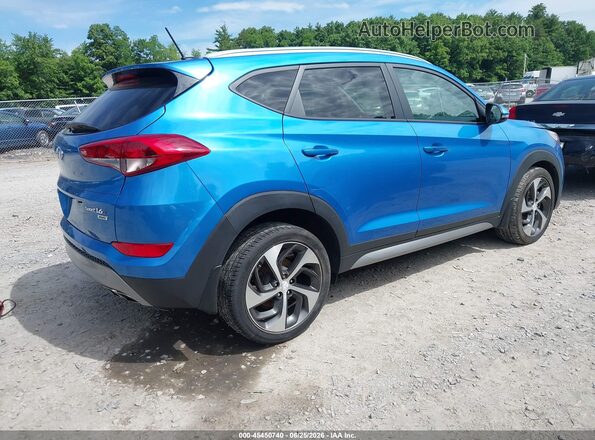 KM8J3CA28HU334841 2017 HYUNDAI TUCSON Blue Հետևի աջ