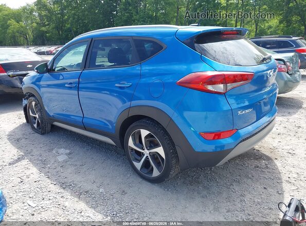 KM8J3CA28HU334841 2017 HYUNDAI TUCSON Blue Հետևի ձախ