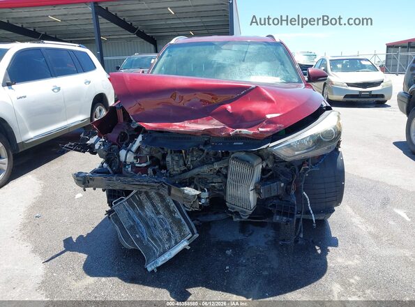 KM8J3CA29HU313366 2017 HYUNDAI TUCSON Красный Вид щитка приборов