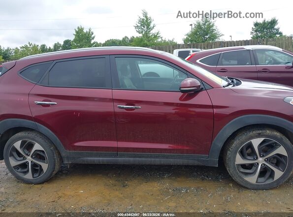KM8J3CA2XGU047421 2016 HYUNDAI TUCSON Burgundy 360 interior view