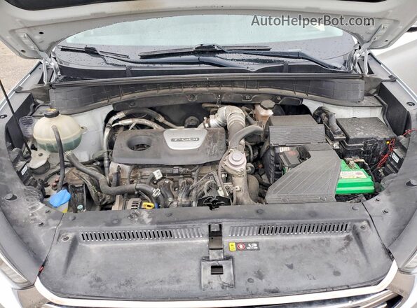 KM8J3CA2XGU088437 2016 HYUNDAI TUCSON Silver Vista del compartimento del motor