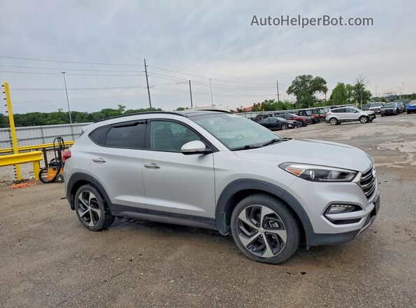 KM8J3CA2XGU088437 2016 HYUNDAI TUCSON Silver Delantero derecho