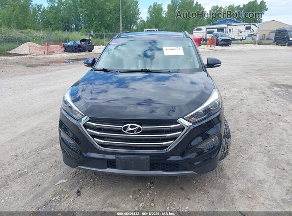 KM8J3CA2XGU257467 2016 HYUNDAI TUCSON Black Սարքավորումների վահանակի տեսք
