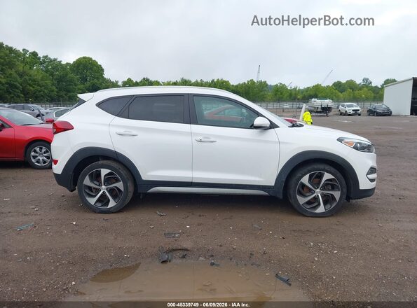KM8J3CA2XHU293452 2017 HYUNDAI TUCSON White Vista interior trasera