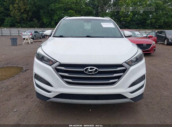 KM8J3CA2XHU293452 2017 HYUNDAI TUCSON White Vista del cuadro de instrumentos