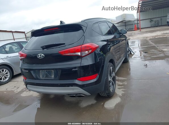 KM8J3CA2XJU681982 2018 HYUNDAI TUCSON Black Rear right