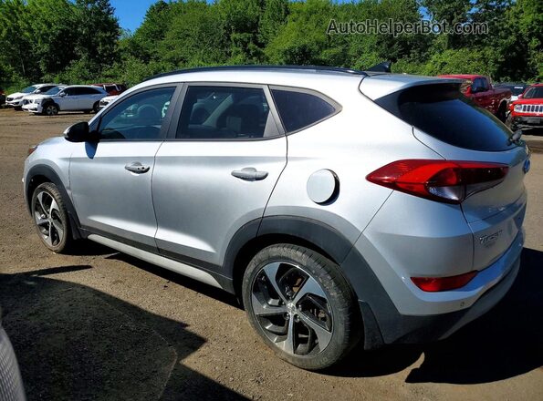 KM8J3CA2XJU797683 2018 HYUNDAI TUCSON Silver Rear left