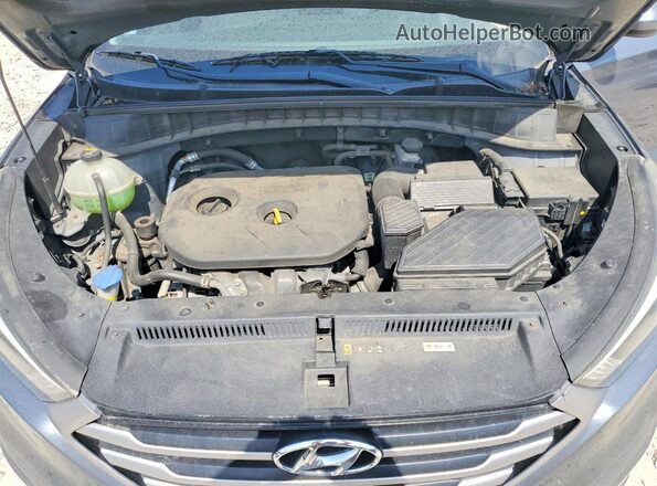 KM8J3CA40HU410263 2017 HYUNDAI TUCSON Серый Вид подкапотного пространства