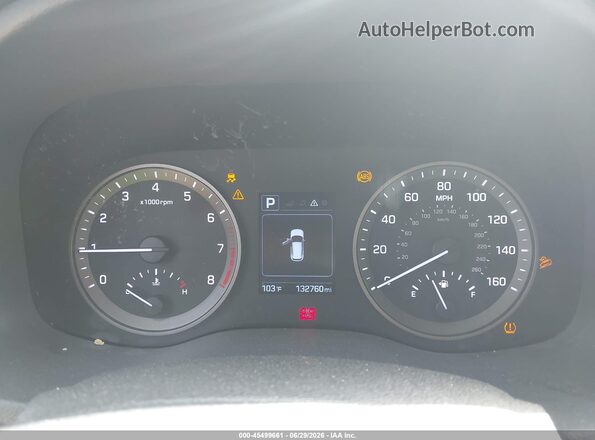 KM8J3CA40HU430156 2017 HYUNDAI TUCSON Gray უკანა სავარძლების ხედი