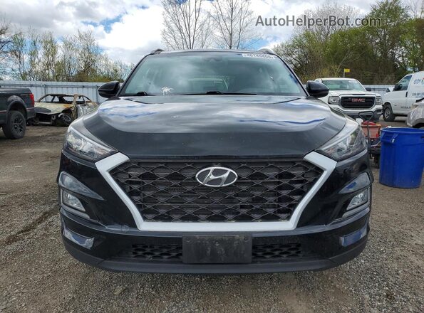 KM8J3CA40LU145580 2020 HYUNDAI TUCSON Black წინა ხედი