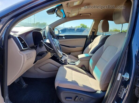 KM8J3CA40LU163481 2020 HYUNDAI TUCSON Gray Front interior view