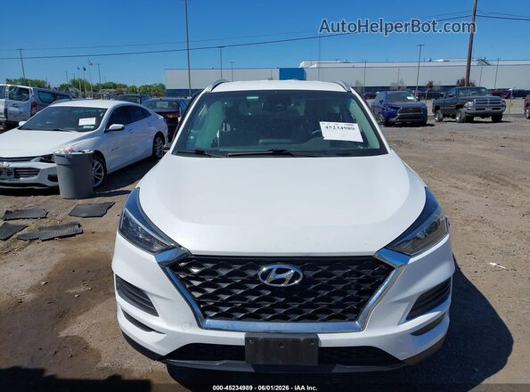 KM8J3CA40LU250877 2020 HYUNDAI TUCSON White უკანა სალონის ხედი