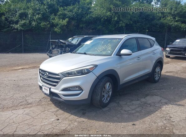 KM8J3CA41GU139910 2016 HYUNDAI TUCSON Silver Front left
