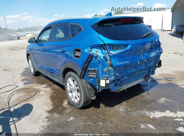KM8J3CA42KU078222 2019 HYUNDAI TUCSON Синий Задняя левая четверть