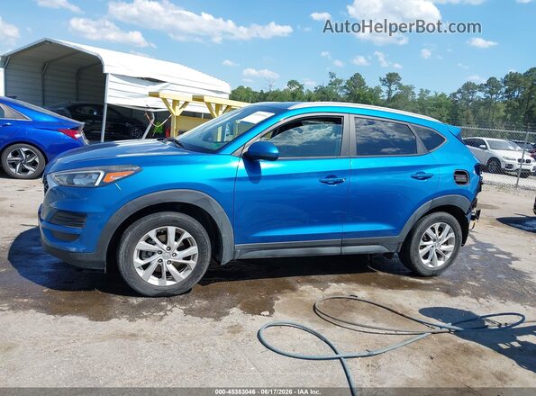 KM8J3CA42KU078222 2019 HYUNDAI TUCSON Синий 