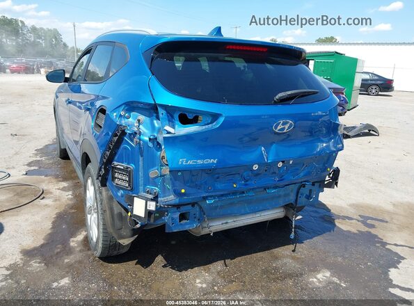 KM8J3CA42KU078222 2019 HYUNDAI TUCSON Синий Вид спереди