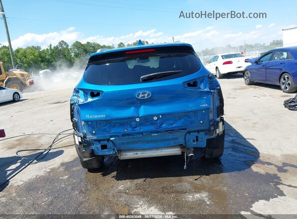 KM8J3CA42KU078222 2019 HYUNDAI TUCSON Синий 