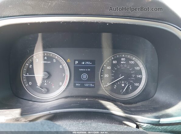 KM8J3CA42KU078222 2019 HYUNDAI TUCSON Синий Вид задних сидений