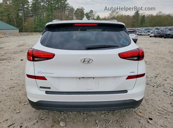 KM8J3CA43LU184938 2020 HYUNDAI TUCSON White Вид ззаду