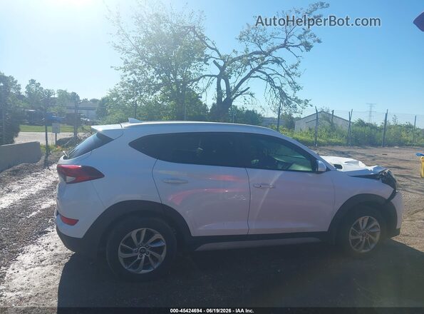 KM8J3CA44HU464830 2017 HYUNDAI TUCSON White უკანა სალონის ხედი