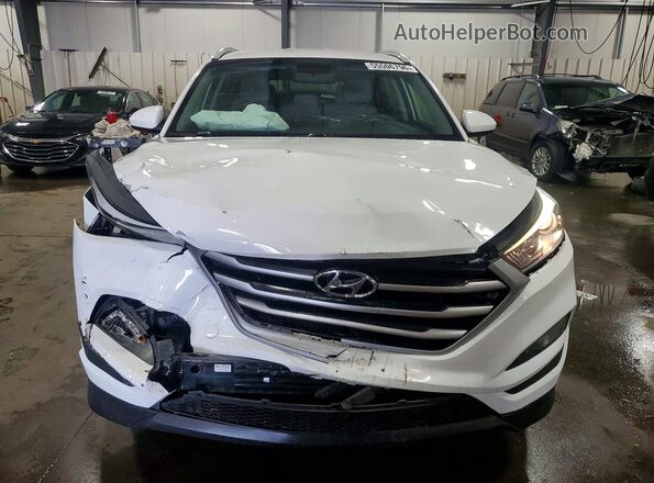 KM8J3CA44JU732054 2018 HYUNDAI TUCSON White Вид спереду