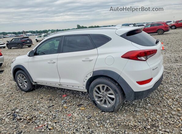 KM8J3CA44JU764924 2018 HYUNDAI TUCSON Белый Задняя левая четверть