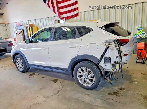 KM8J3CA44LU228557 2020 HYUNDAI TUCSON White უკანა მარცხენა
