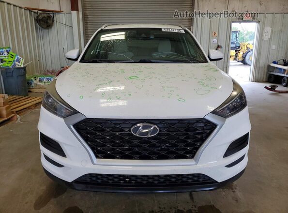 KM8J3CA44LU228557 2020 HYUNDAI TUCSON White წინა ხედი