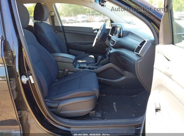 KM8J3CA44MU295077 2021 HYUNDAI TUCSON Черный Вид салона спереди