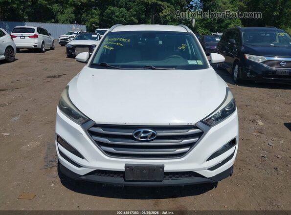 KM8J3CA45HU443890 2017 HYUNDAI TUCSON White წინა ხედი