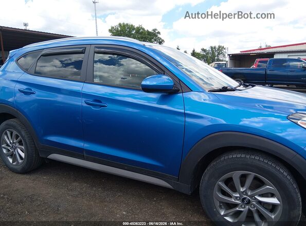 KM8J3CA45JU642170 2018 HYUNDAI TUCSON Blue 