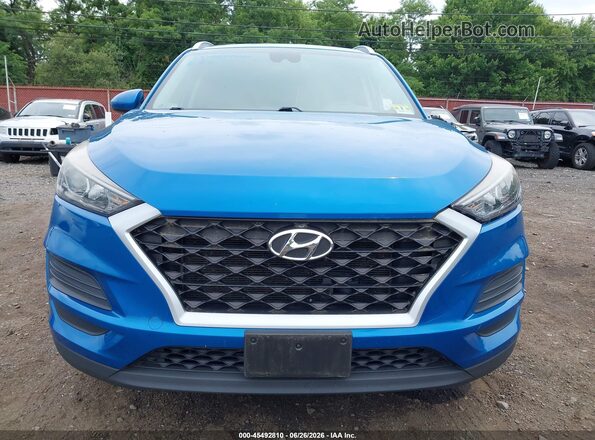KM8J3CA45KU015308 2019 HYUNDAI TUCSON Dark Blue Widok zestawu wskaźników