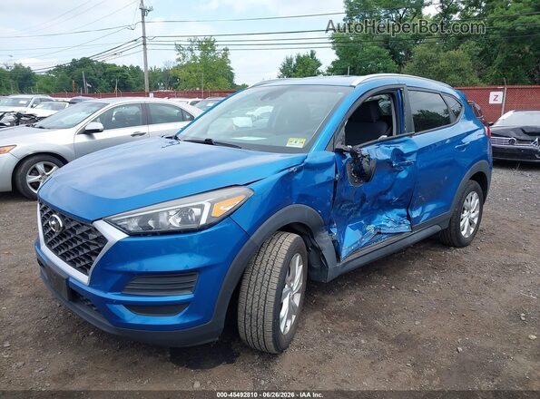 KM8J3CA45KU015308 2019 HYUNDAI TUCSON Dark Blue Widok z przodu
