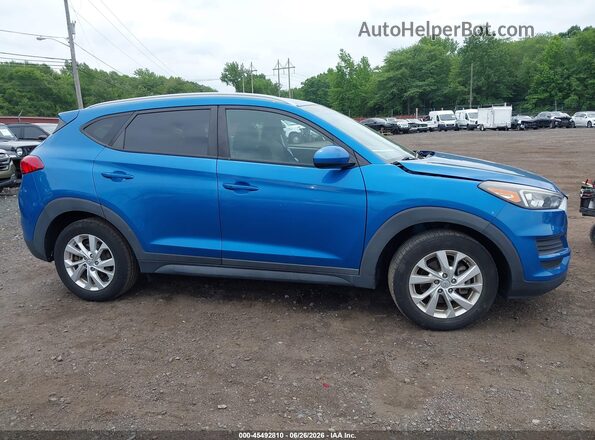 KM8J3CA45KU015308 2019 HYUNDAI TUCSON Dark Blue Widok wnętrza z tyłu