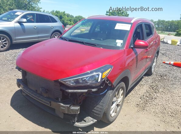 KM8J3CA45MU372961 2021 HYUNDAI TUCSON Red Դիմացի տեսք