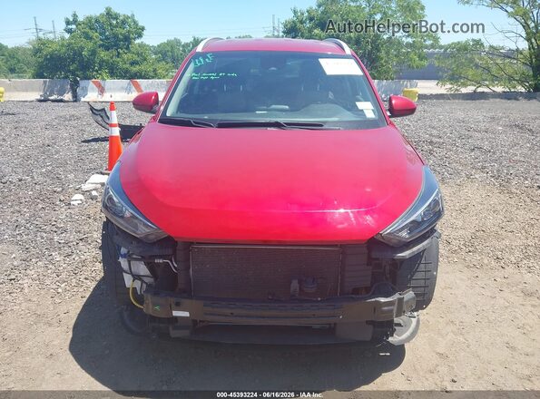KM8J3CA45MU372961 2021 HYUNDAI TUCSON Red Սարքավորումների վահանակի տեսք