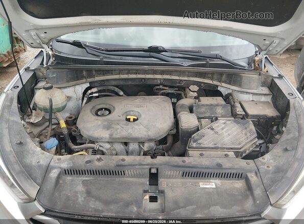 KM8J3CA46JU670849 2018 HYUNDAI TUCSON Silver უკანა ხედი