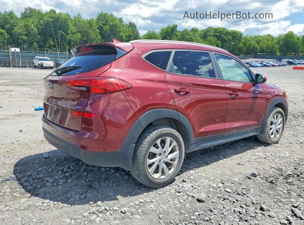 KM8J3CA47KU058628 2019 HYUNDAI TUCSON Maroon Trasero derecho